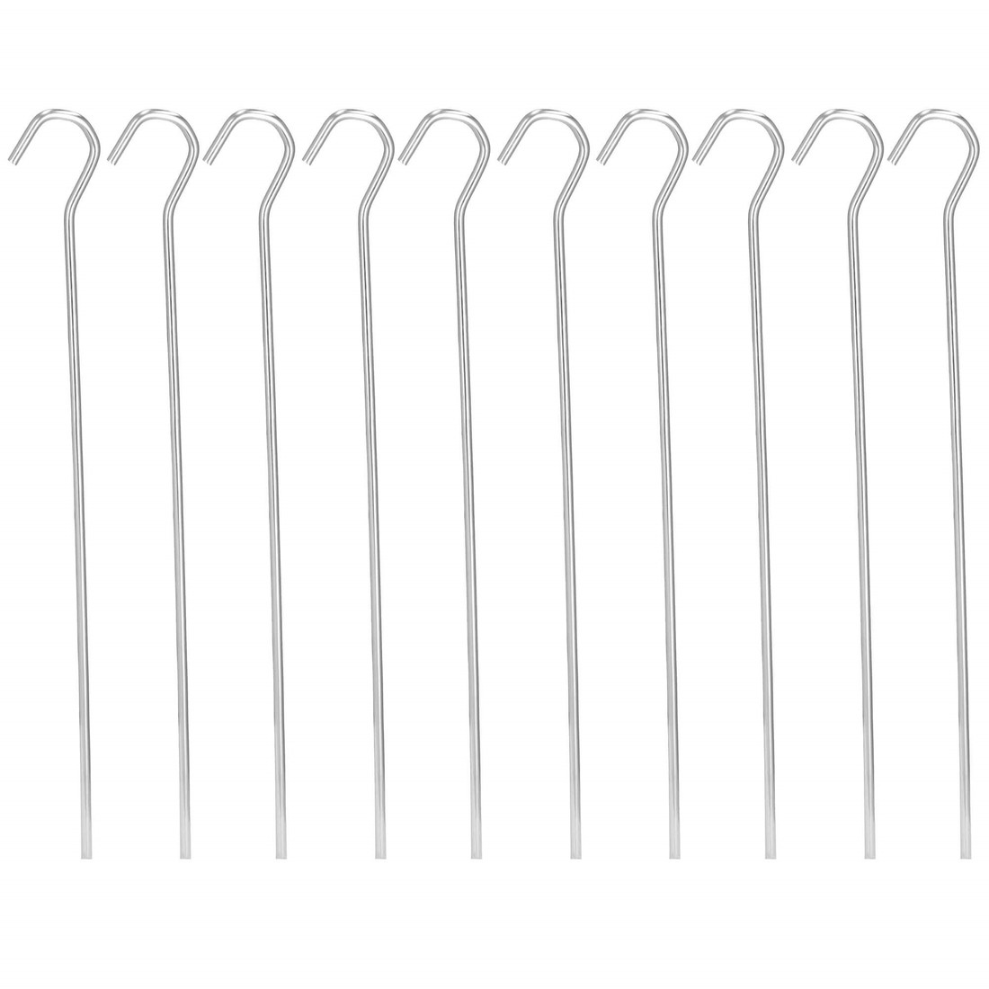 Springos Stanové kolíky 31cm - 10 ks - oceľové