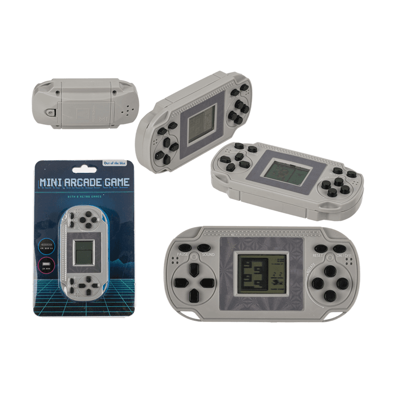 79/7004 Mini arkádová herná konzola - Retro - 8 hier