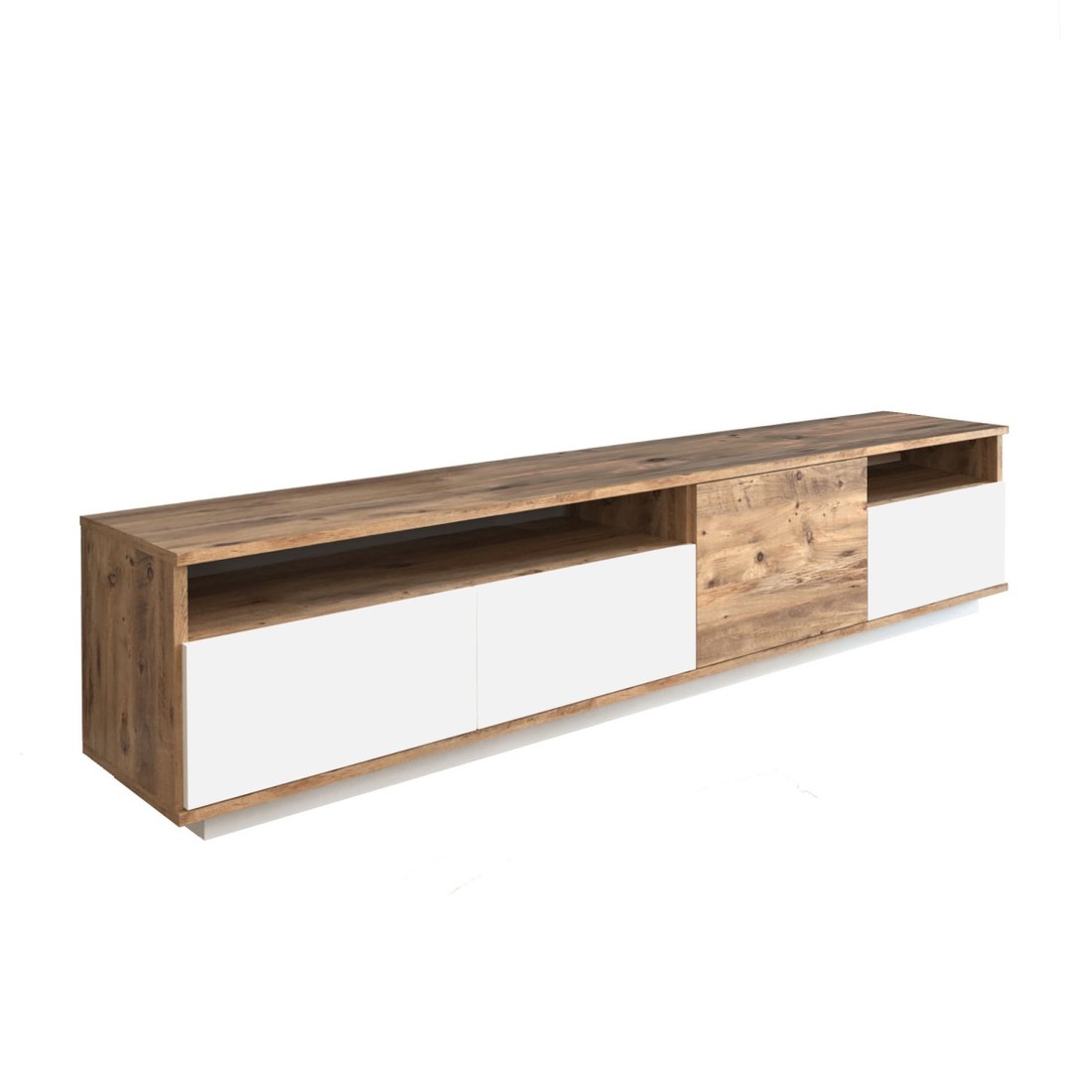 TV stolek FR5 180 cm borovice/bílý