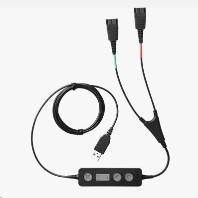 Jabra Link 265 USB enabler 2x USB, Plug & Play