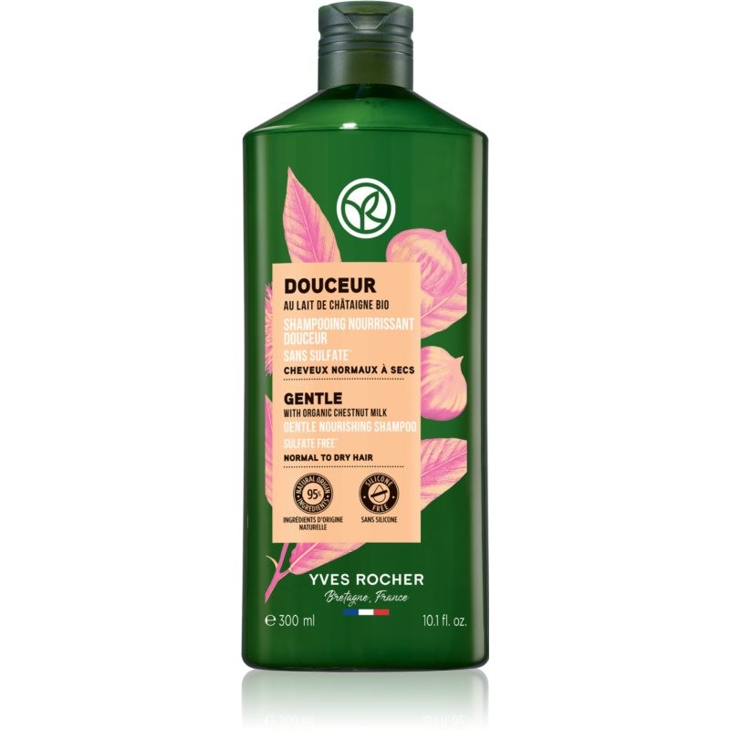 Yves Rocher Douceur jemný šampón with Organic Chestnut Milk 300 ml