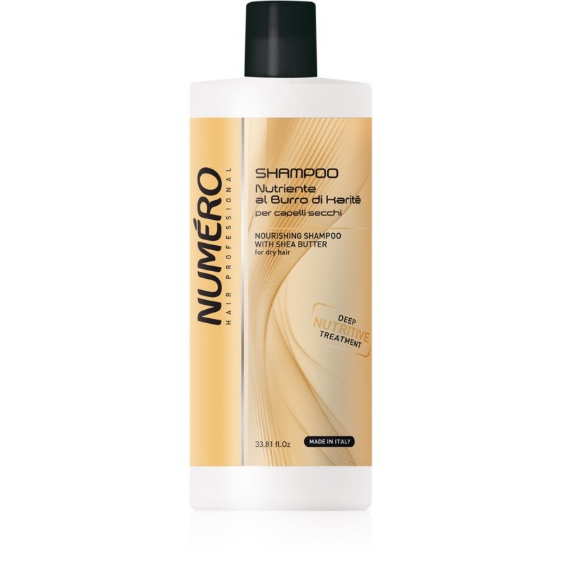 Brelil Numéro Nourishing Shampoo intenzívne vyživujúci šampón pre suché a poškodené vlasy ml