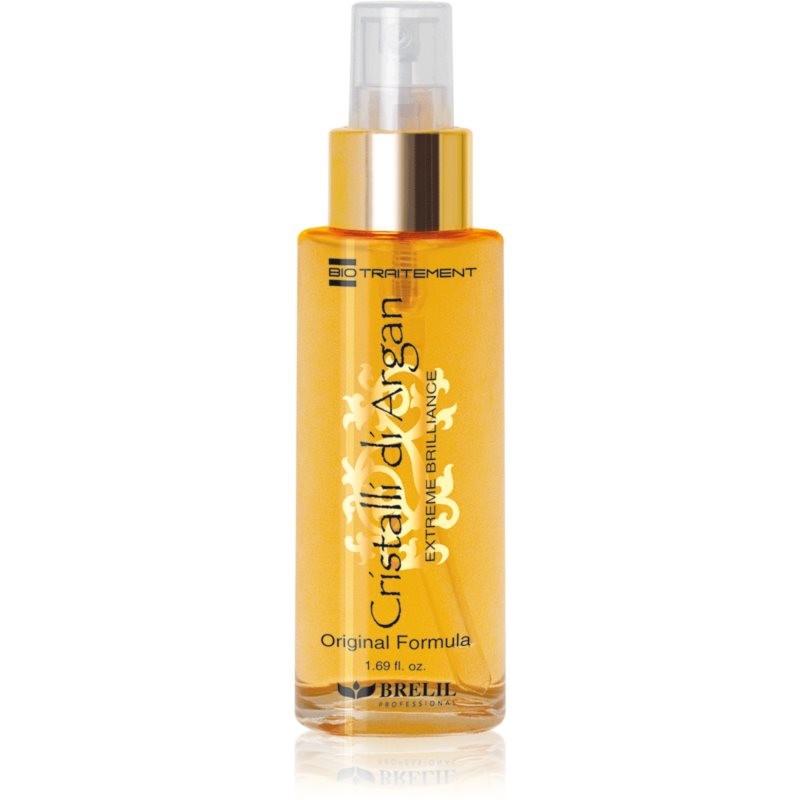 Brelil Numéro Cristalli di Argan Extreme Brilliance rozjasňujúce tekuté kryštály pre suché vlasy ml