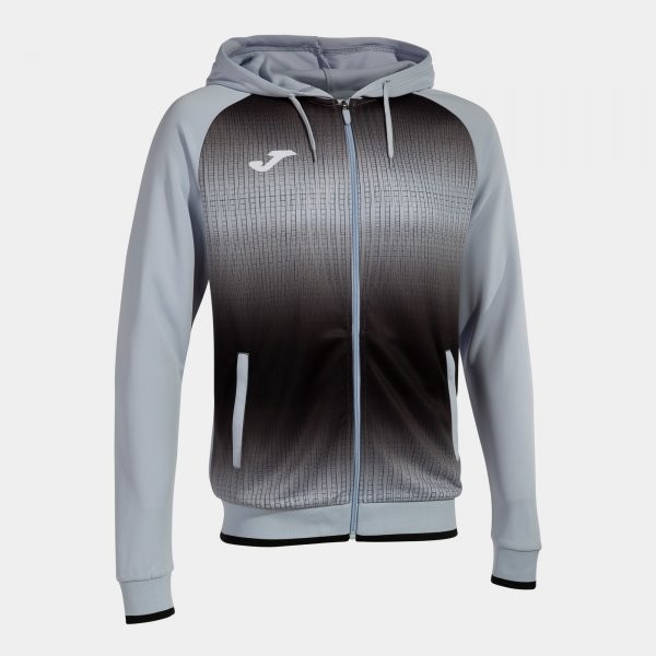 TIGER V ZIP-UP HOODIE SKY BLUE BLACK 2XL