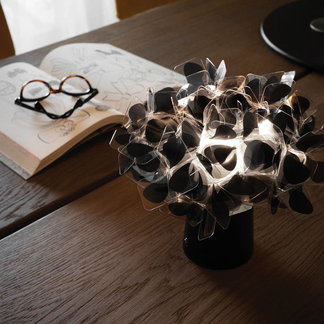 Slamp Clizia Mama Non Mama LED lampa čierna