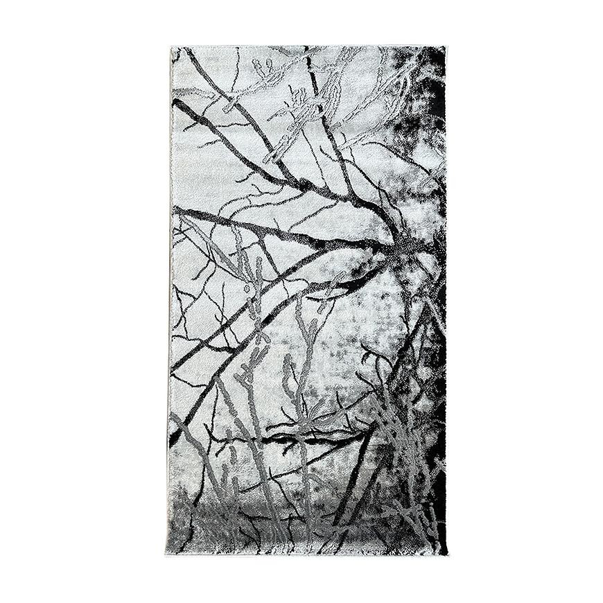 Koberec Frisee Diamond 1,33/1,9 A0064 svetlo sivá/strieborný