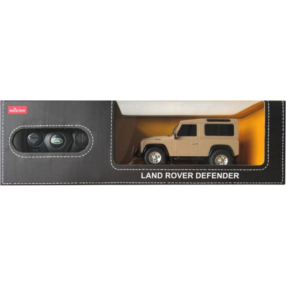 Rastar RC auto 1:24 Land Rover Defender červený