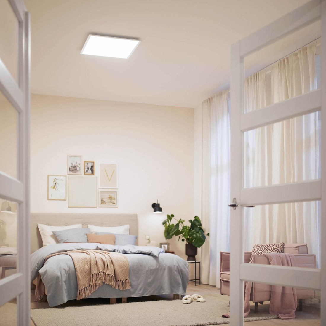 Philips Touch LED panel 62,8 x 62,8cm biela 4 000K