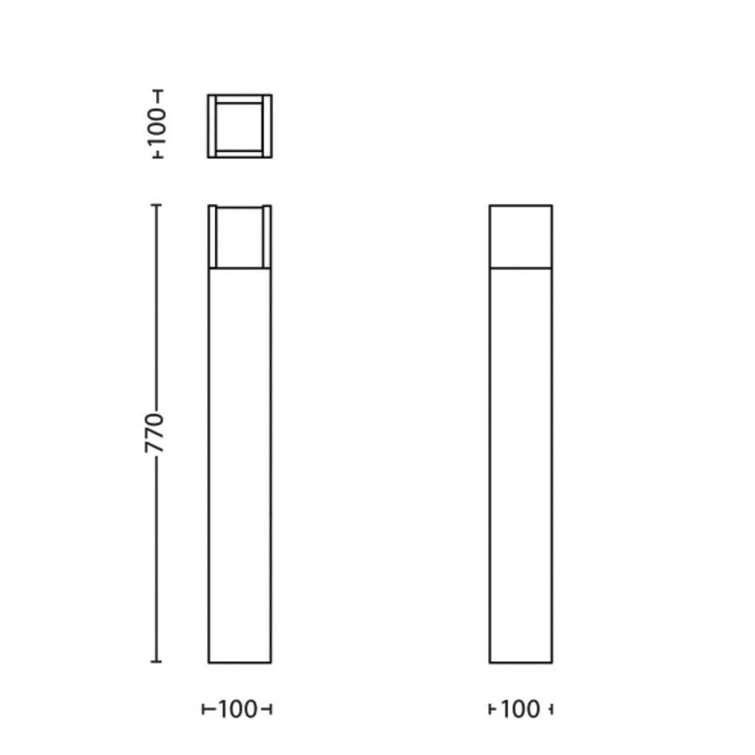 Philips Arbour LED svietidlo A-Label antracitová