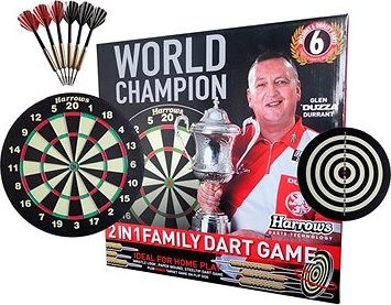 HARROWS T2 Family Dart Game - sada terč a 6 ks šípok