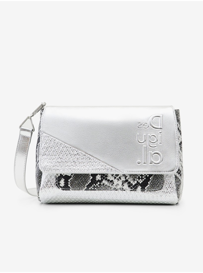 Desigual Delta Silver Copenhagen Handbag - Ladies