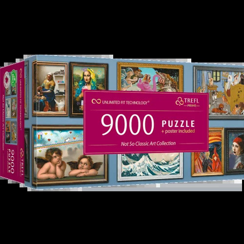Trefl Puzzle Nie celkom klasická umelecká zbierka 9000 Trefl Prime