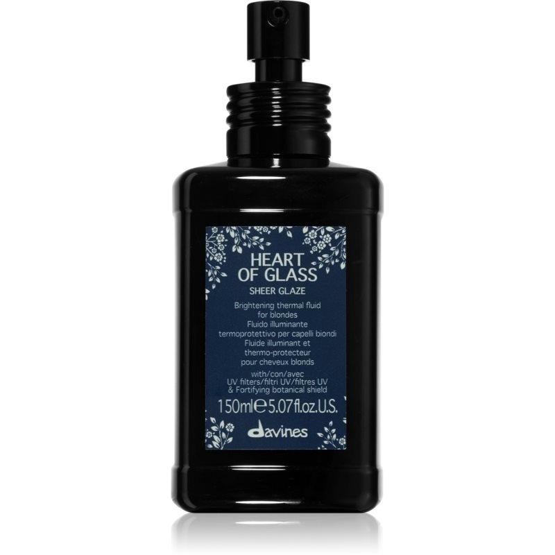 Davines Heart of Glass Sheer Glaze rozjasňujúca starostlivosť pre blond vlasy 150 ml