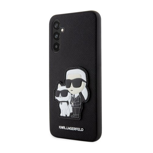 Puzdro Karl Lagerfeld PU Saffiano Karl and Choupette NFT Samsung Galaxy A54 5G - čierne