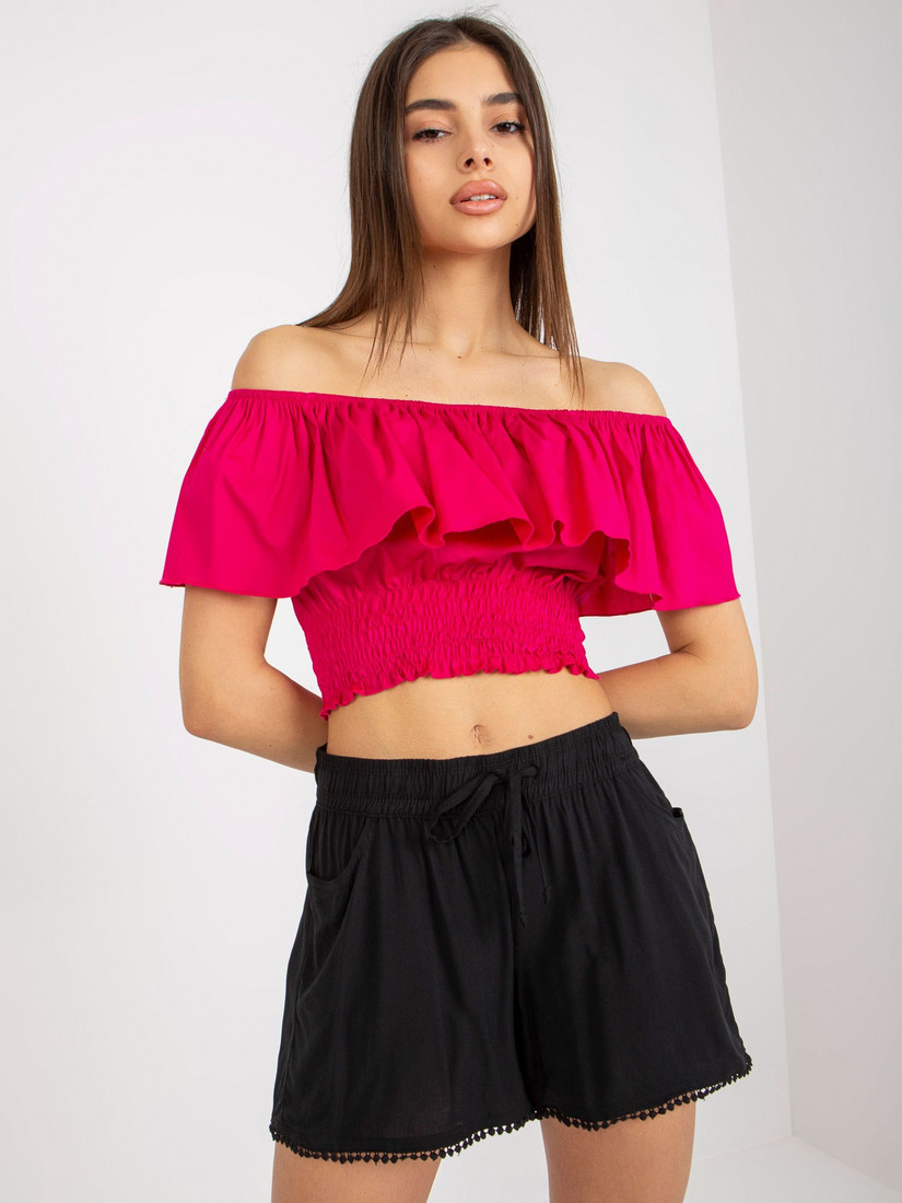 Šortky D73760M61531KH čierne XS