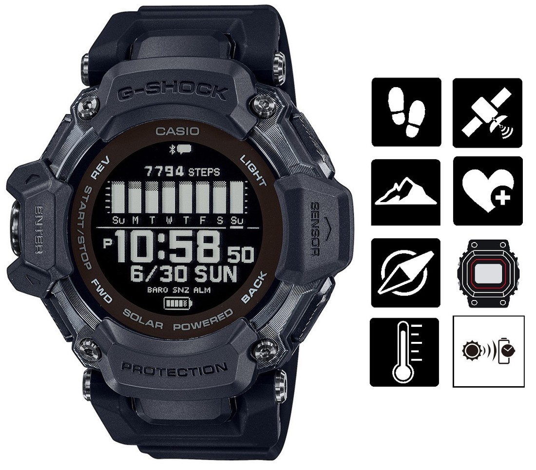 Casio G-Shock G-SQUAD GBD-H2000-1BER (000)