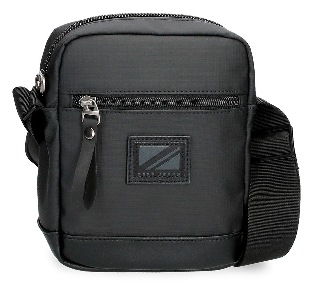 Pepe Jeans malá pánska crossbody taška - čierna - 19 cm