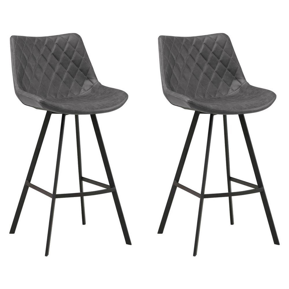 Sada Barových Stoličiek Bowie, Antracitová