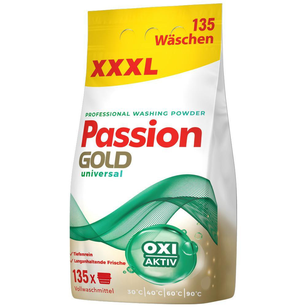 Passion Gold Universal prací  prášok 8,1kg 135PD