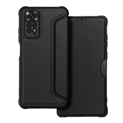 Puzdro Razor Book Xiaomi Redmi Note 11/11s - čierne
