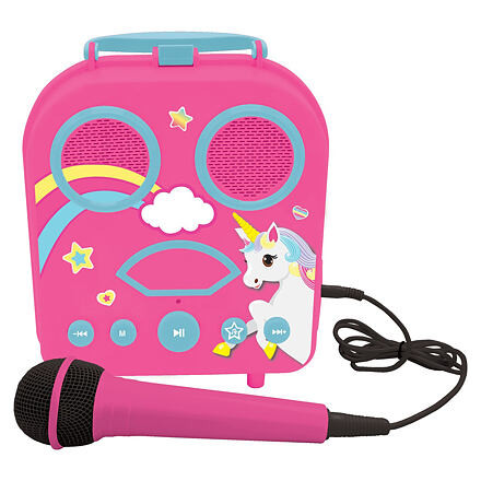 Lexibook Prenosné Karaoke Jednorožec Bluetooth
