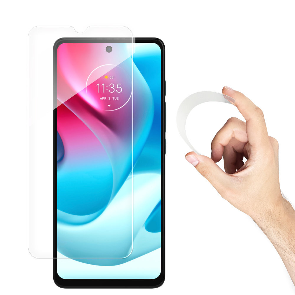 IZMAEL Flexibilné hybridné sklo pre Motorola Moto G60s  KP26545