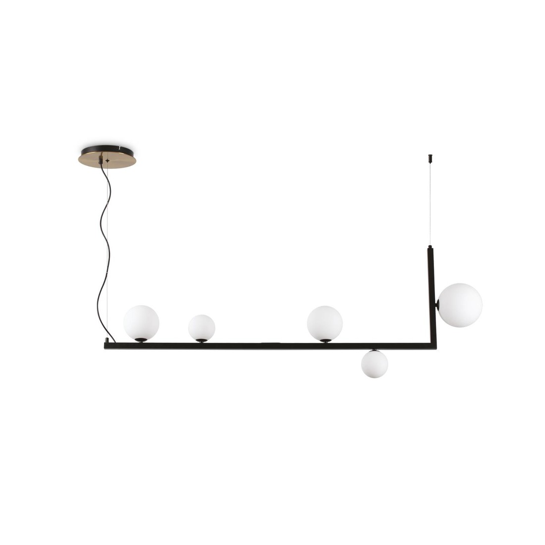 Ideal Lux Birds závesné svietidlo, 5-plameňové