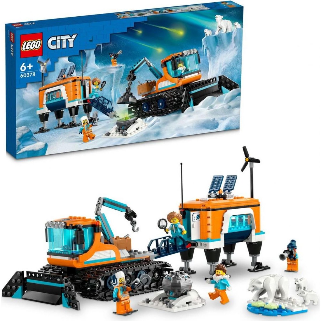 LEGO® City 60378 Arktická rolba a mobilné laboratórium