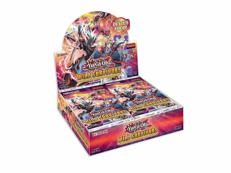 Konami Yu-Gi-Oh Wild Survivors Booster Box