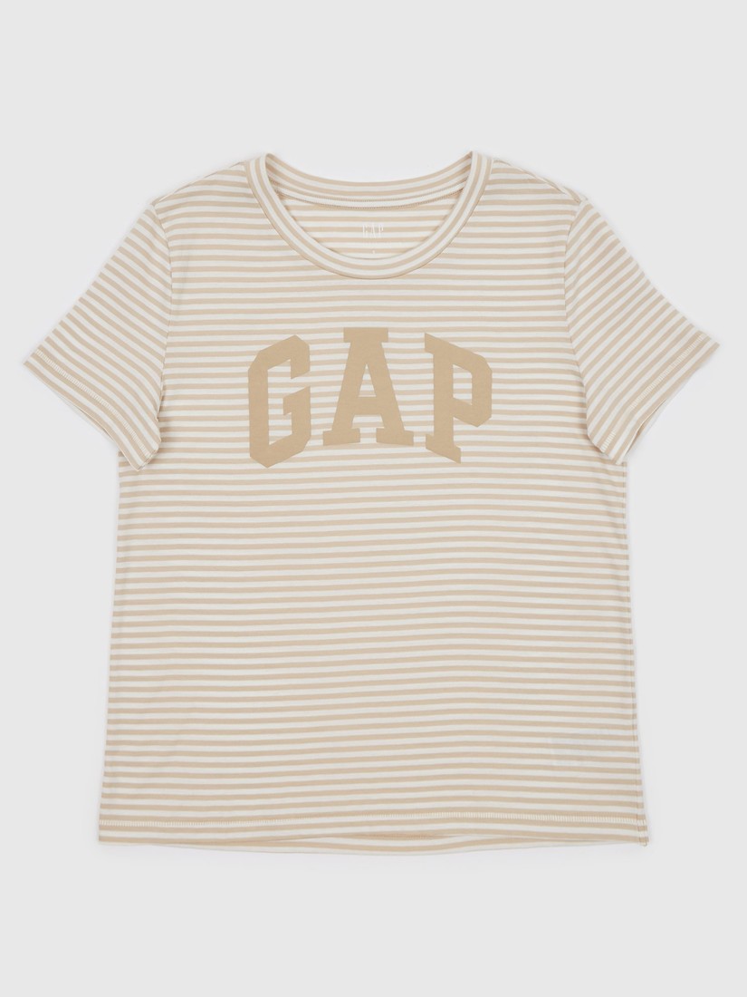 GAP Striped T-shirt with logo - Women