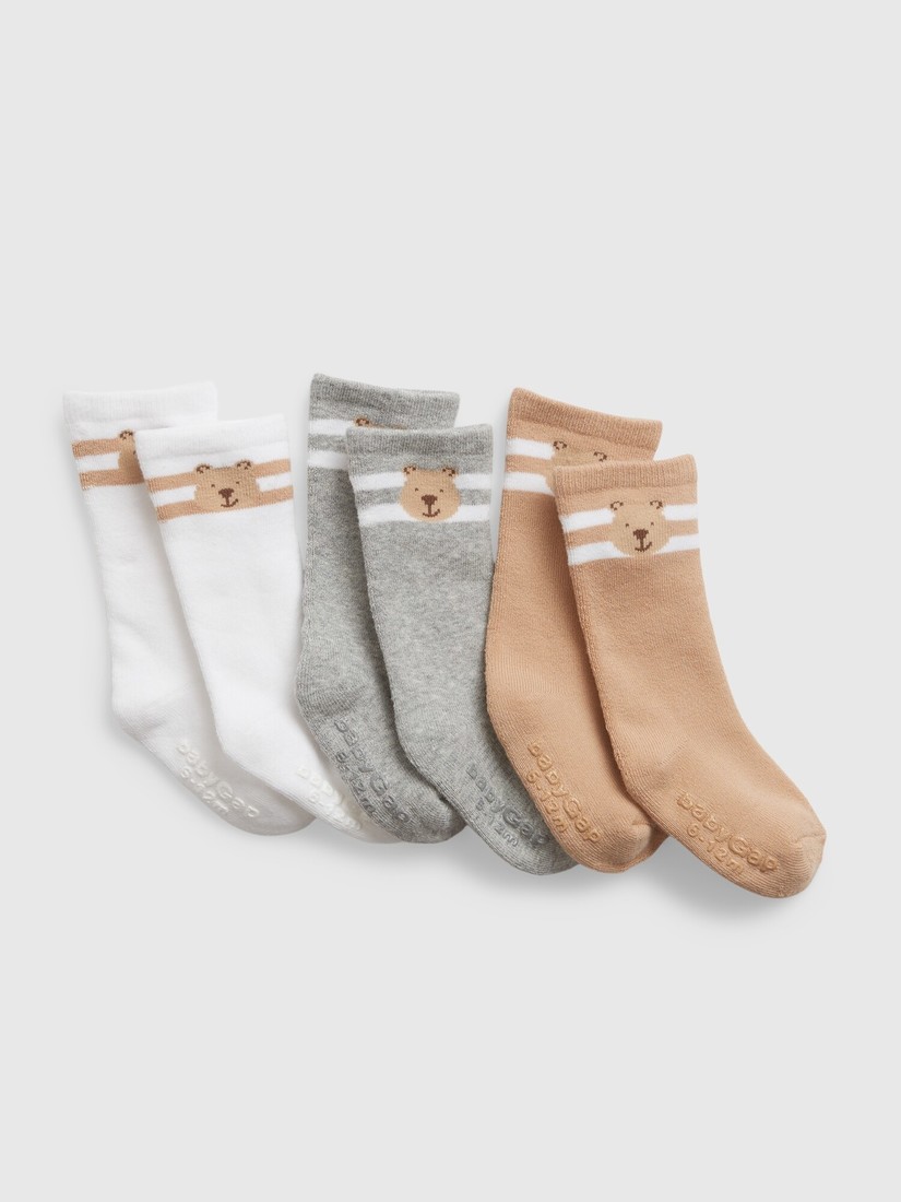 GAP Baby socks Unisex, 3 pairs - Boys