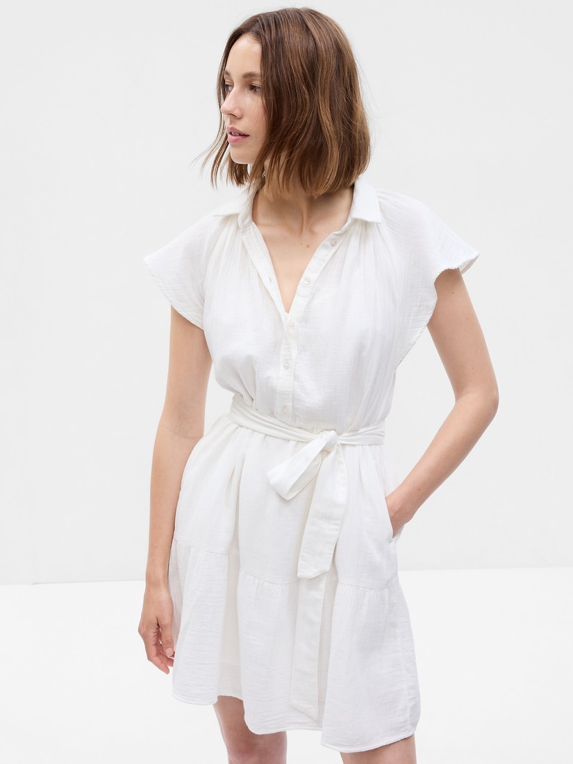GAP Shirt Mini Dress - Women