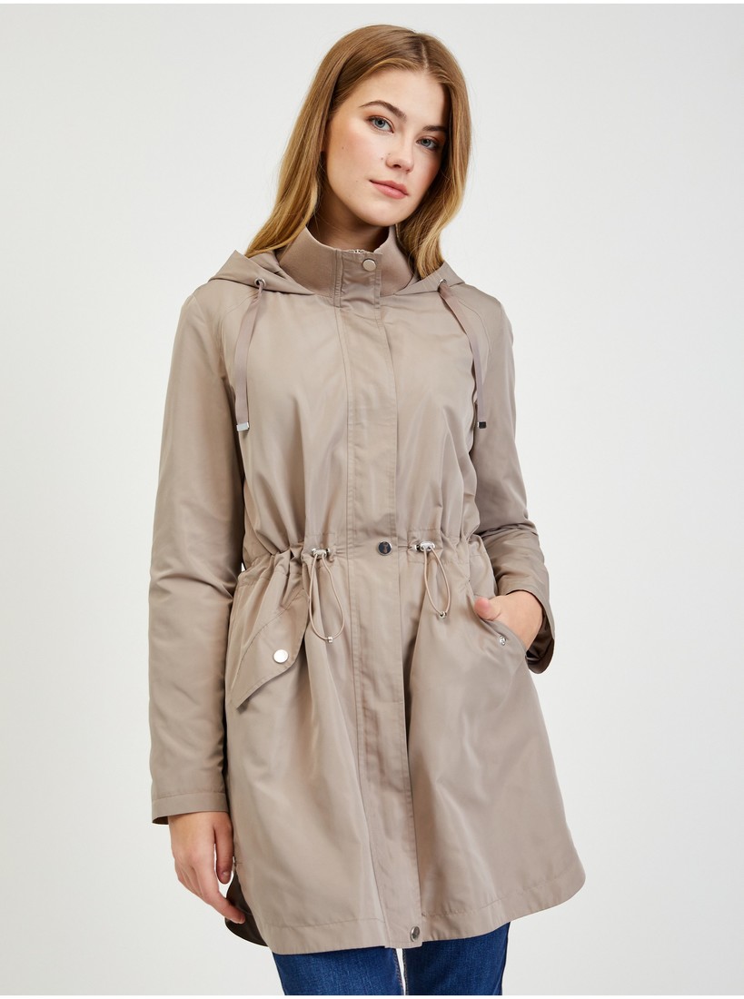 Orsay Light gray women parka - Ladies