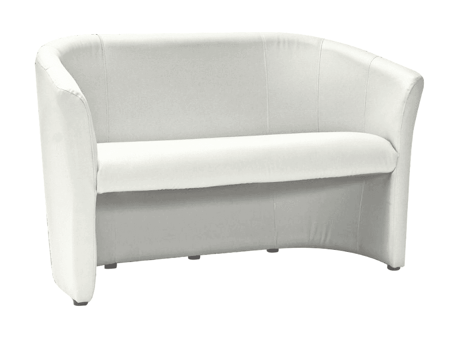 Dvojkreslo TM-2 Farba: Biela / EK-26