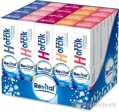Revital Magnézium + B6 šumivý MIX BOX