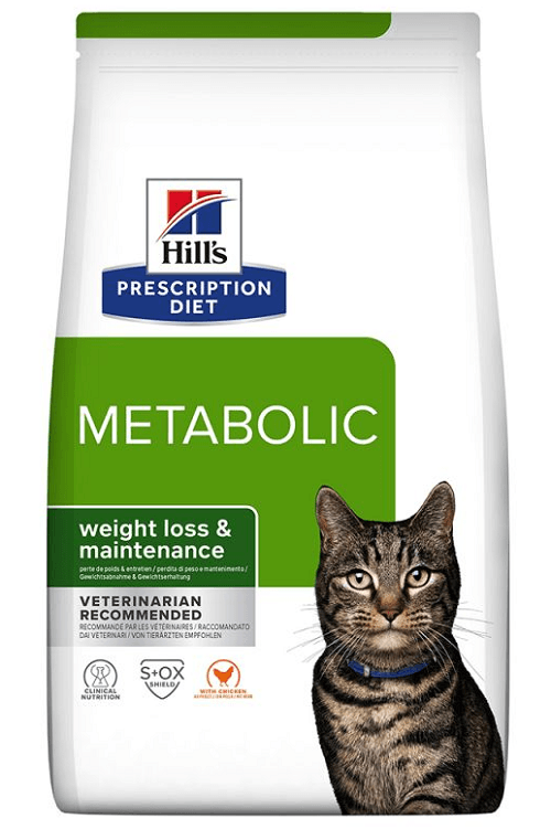 HILLS PD Feline Metabolic Dry granule pre mačky 3kg