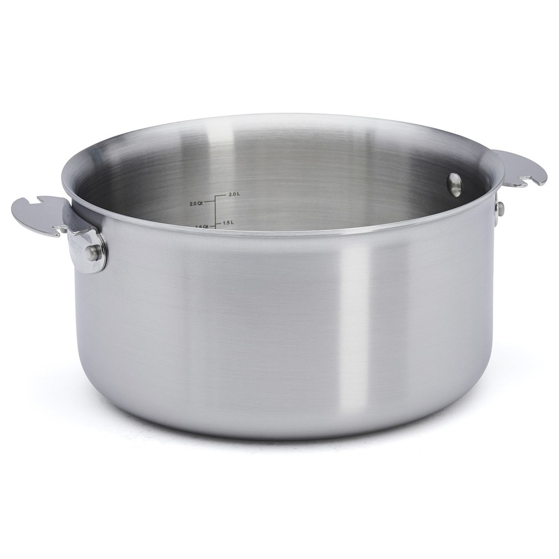Hrniec ALCHIMY LOQY 20 cm, strieborná, nerezová oceľ, de Buyer