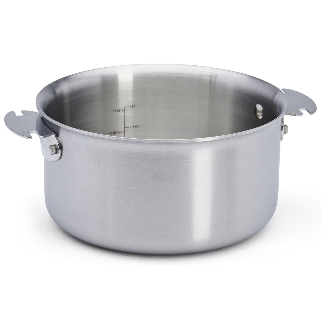 Hrniec ALCHIMY LOQY 18 cm, strieborná, nerezová oceľ, de Buyer