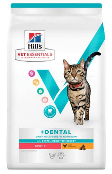 HILLS VE Feline Multi Benefit Adult Dental Chicken 250 g