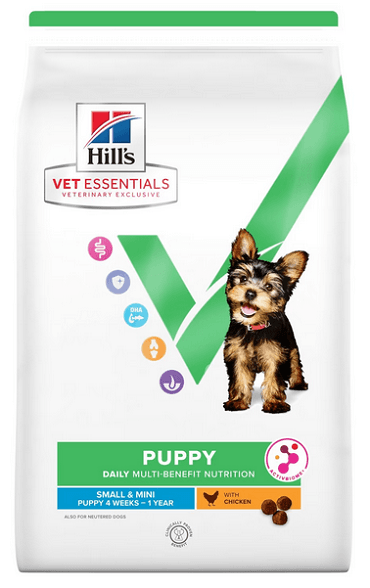 HILLS VE Canine Multi Benefit Puppy Small & Mini Chicken 700 g NEW