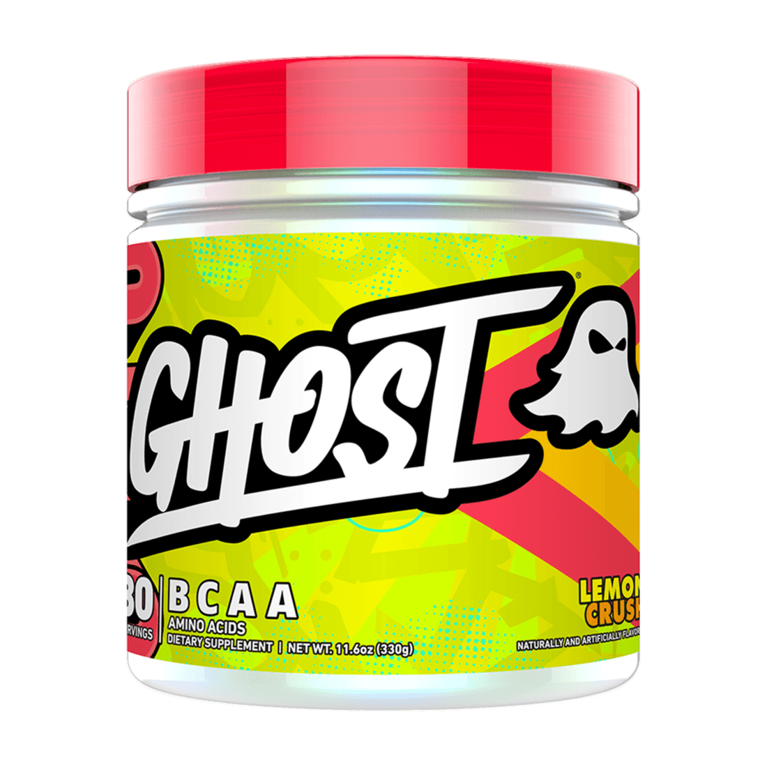 Aminokyseliny BCAA - Ghost, príchuť jahoda kiwi, 315g