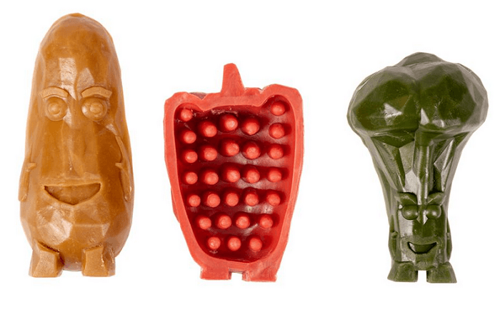 Maškrta DUVO+ vegetariánska zelenina pre psy 6 cm, 180 x 15g