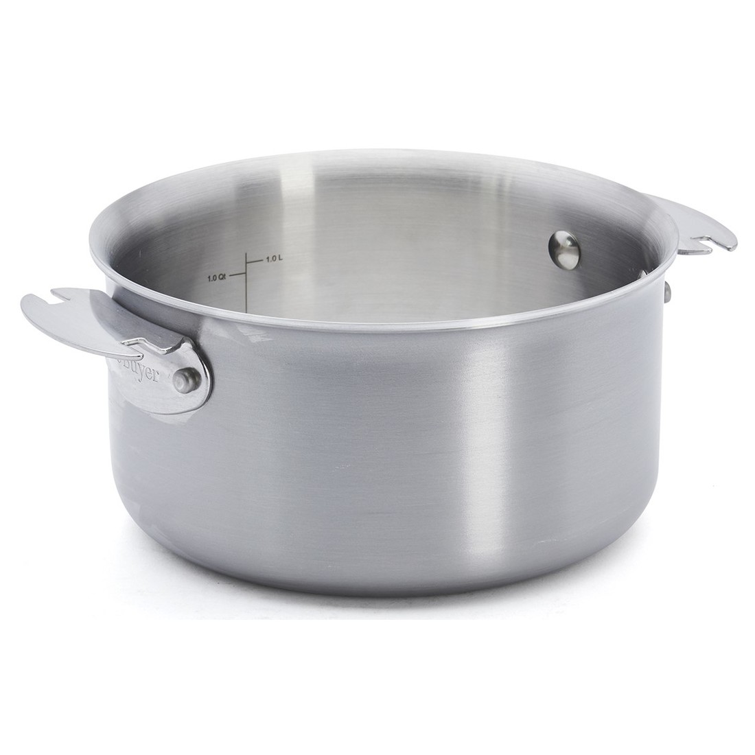 Hrniec ALCHIMY LOQY 16 cm, strieborná, nerezová oceľ, de Buyer