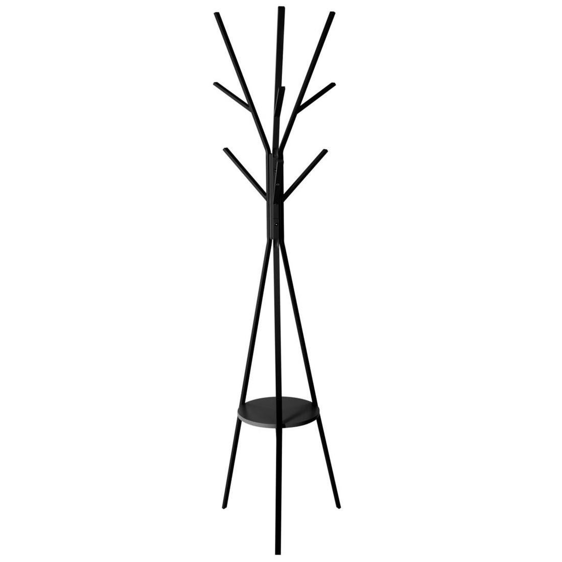 Věšák na oblečení Tree 44 cm černý