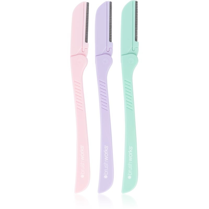 Brushworks Precision Eyebrow Razor Pastel britva (na obočie)