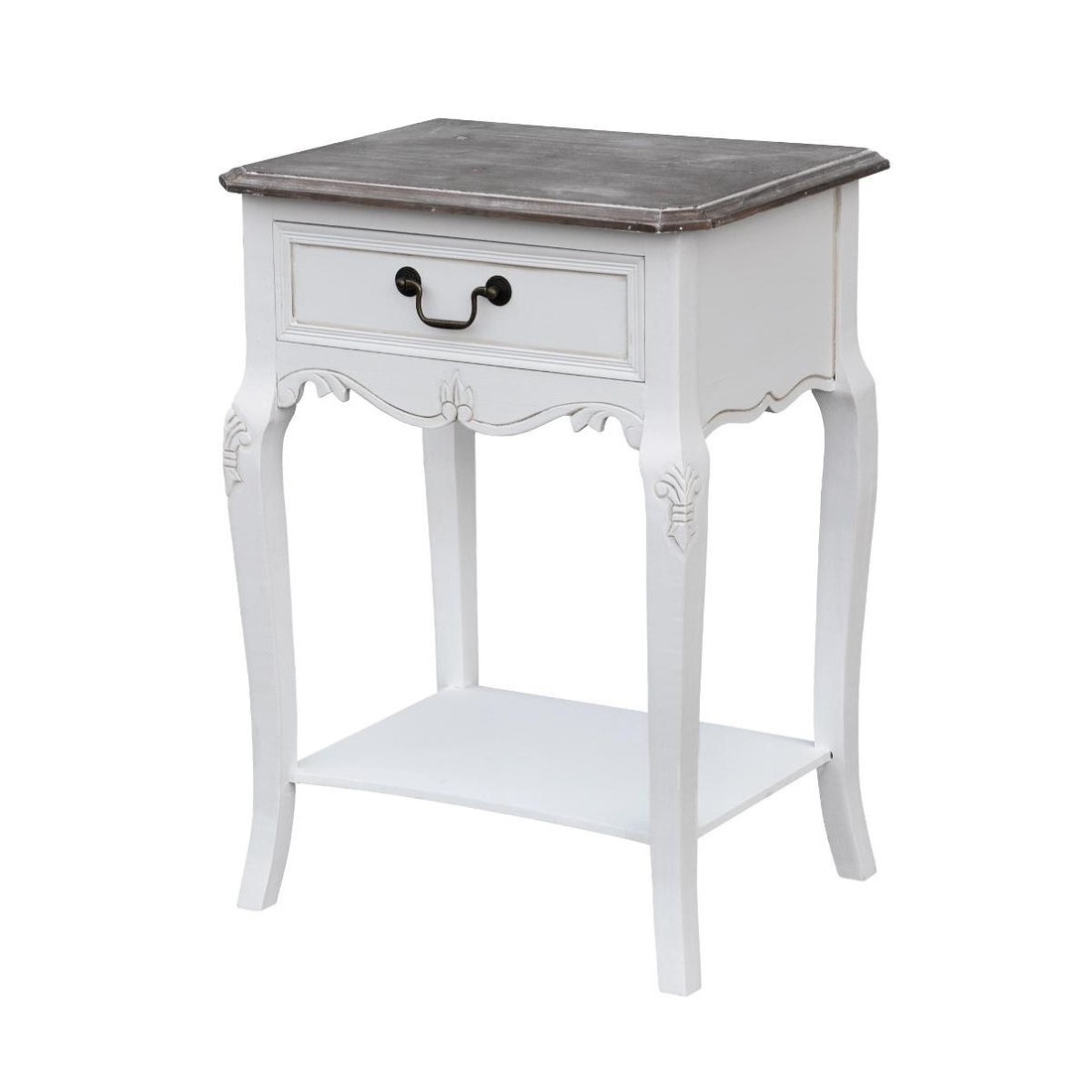 Livin Hill Stolík RI019 RIMINI Farba: Biela-RI19W