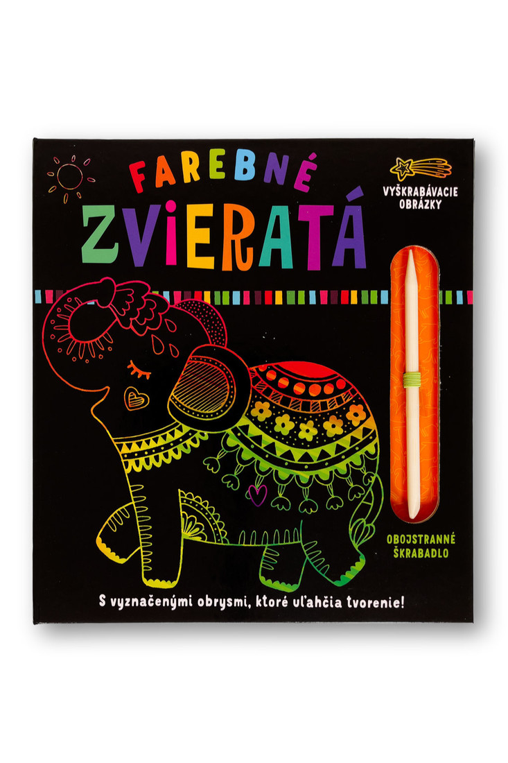 Farebné zvieratá - Vyškrabovacie obrázky