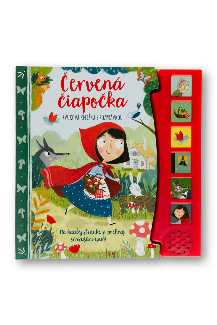 Červená čiapočka - zvuková knižka s rozprávkou