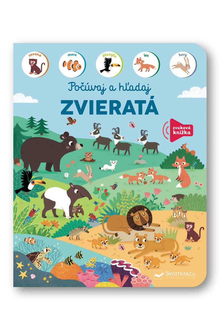Zvieratá - počúvaj a hľadaj