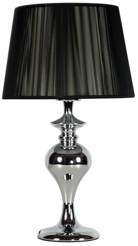 Stolová lampa GILLENIA Candellux Strieborná / čierna